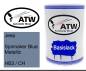 Preview: Jeep, Spinnaker Blue Metallic, HB3 / CH: 500ml Lackdose, von ATW Autoteile West.
